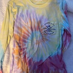 Ocean City Tie-Dye Long Sleeve